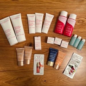 Clarins mixed lot of skin and face products